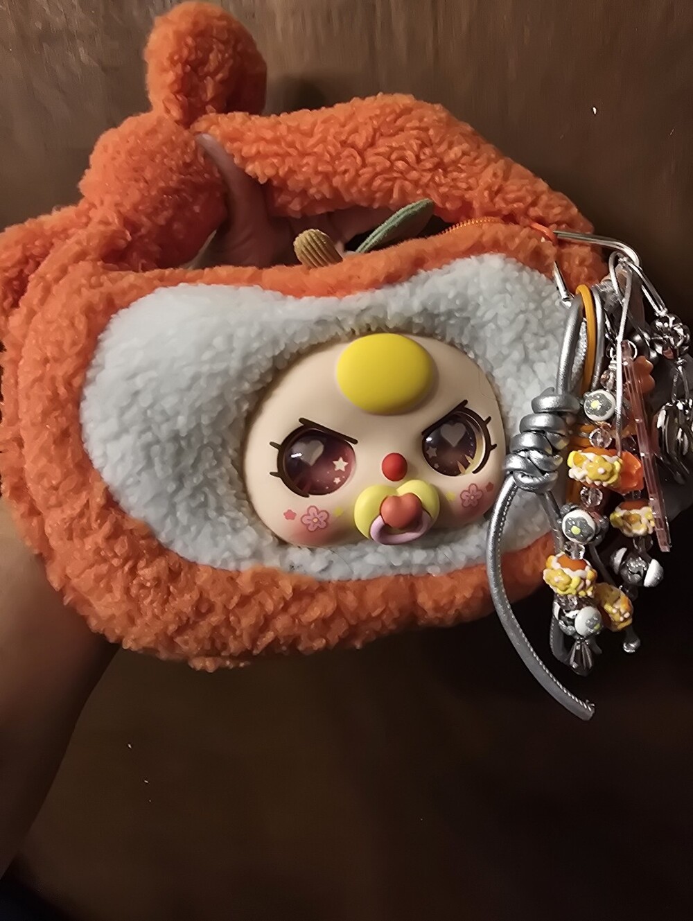 Baby Three Fruit Handbag Harvesr Apple With CUSTOM FACE